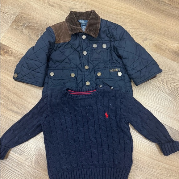 Ralph Lauren - Jacket and Sweater 12 months